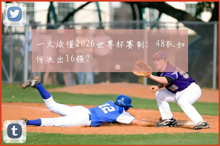 一文读懂2026世界杯赛制:48队如何决出16强?