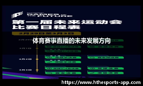 体育赛事直播的未来发展方向